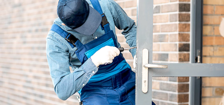 Pivot Storefront Door Locks Installation in Simi Valley, California